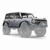 Traxxas 9211G - Body Bronco 2021 Iconic Silver -Rc Car Component Shop traxxas 9211g body bronco 2021 iconic silver