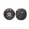 Traxxas 9475X - Weld Black Chrome Wheels / Tires -Rc Car Component Shop traxxas 9475x weld black chrome wheels tires