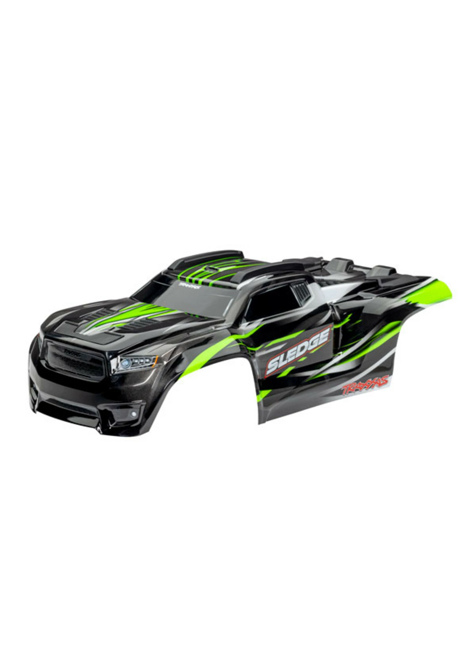 Traxxas 9511G - Body, Green - Complete 3 Traxxas 9511G - Body, Green - Complete
