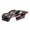 Traxxas 9511R - Body, Red - Complete -Rc Car Component Shop traxxas 9511r body red complete