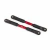 Traxxas 9549R - Toe Links, Steel 122mm - Red -Rc Car Component Shop traxxas 9549r toe links steel 122mm red