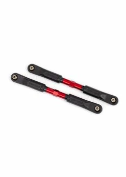 Traxxas 9549R - Toe Links, Steel 122mm - Red
