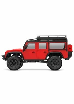 Traxxas 970541RED - 1/18 RTR Scale And Trail Defender - Red -Rc Car Component Shop traxxas 970541red 1 18 rtr scale and trail defende 3