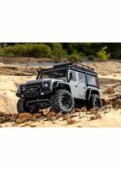Traxxas 970541SLVR - 1/18 RTR Scale And Trail Defender - Silver -Rc Car Component Shop traxxas 970541slvr 1 18 rtr scale and trail defend 5
