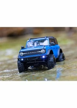 Traxxas 970741BLUE - 1/18 RTR Scale And Trail Bronco - Blue -Rc Car Component Shop traxxas 970741blue 1 18 rtr scale and trail bronco 5