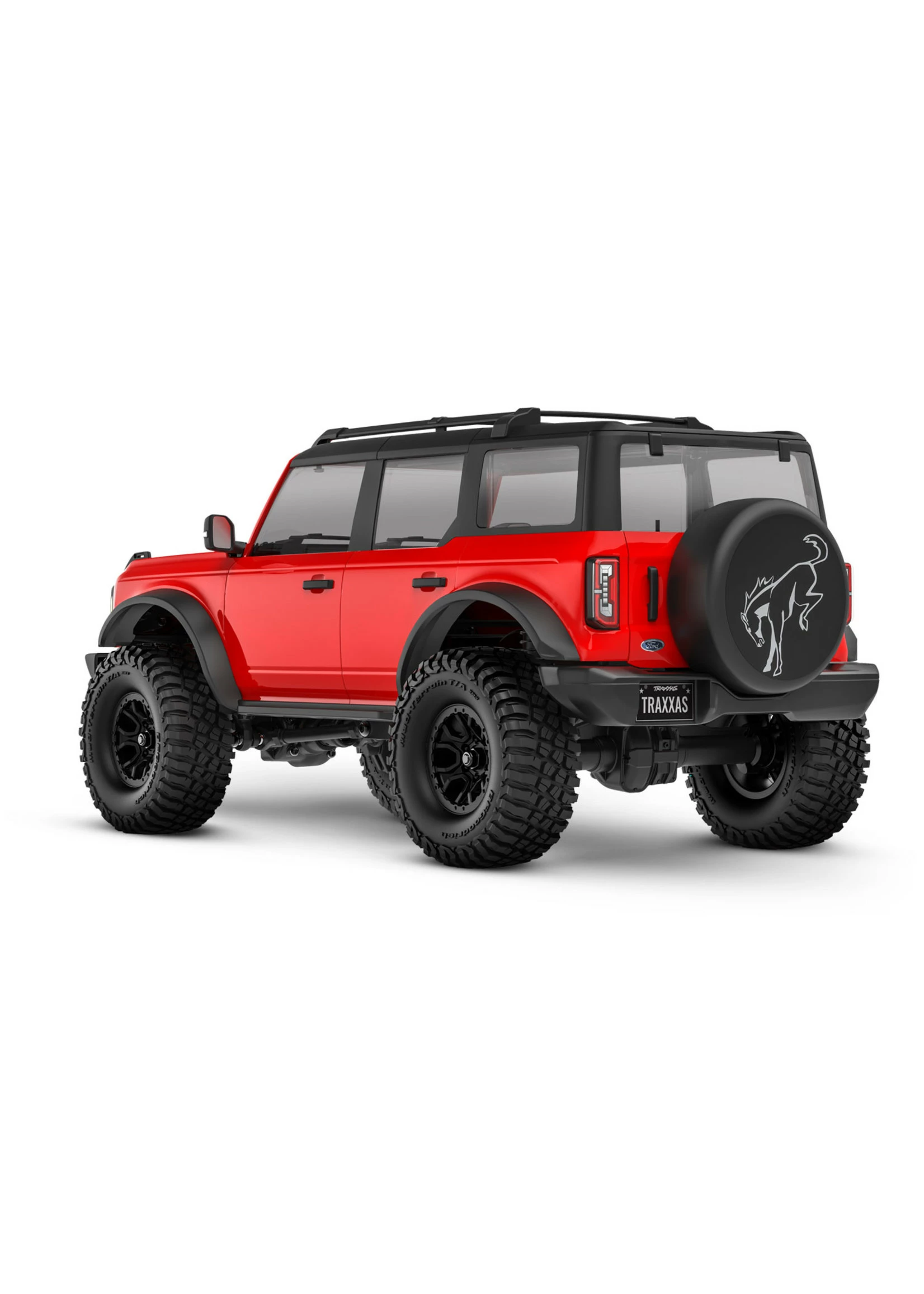 Traxxas 970741RED - 1/18 RTR Scale And Trail Bronco - Red 4 Traxxas 970741RED - 1/18 RTR Scale And Trail Bronco - Red - Image 2