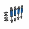 Traxxas 9764BLUE - 6061-T6 Aluminum Shocks - Blue -Rc Car Component Shop traxxas 9764blue 6061 t6 aluminum shocks blue