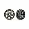 Traxxas 9770-BLKCR - Wheels, 1.0" - Black Chrome -Rc Car Component Shop traxxas 9770 blkcr wheels 10 black chrome