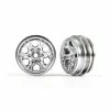 Traxxas 9770-SATIN - Wheels, 1.0" - Satin Chrome -Rc Car Component Shop traxxas 9770 satin wheels 10 satin chrome