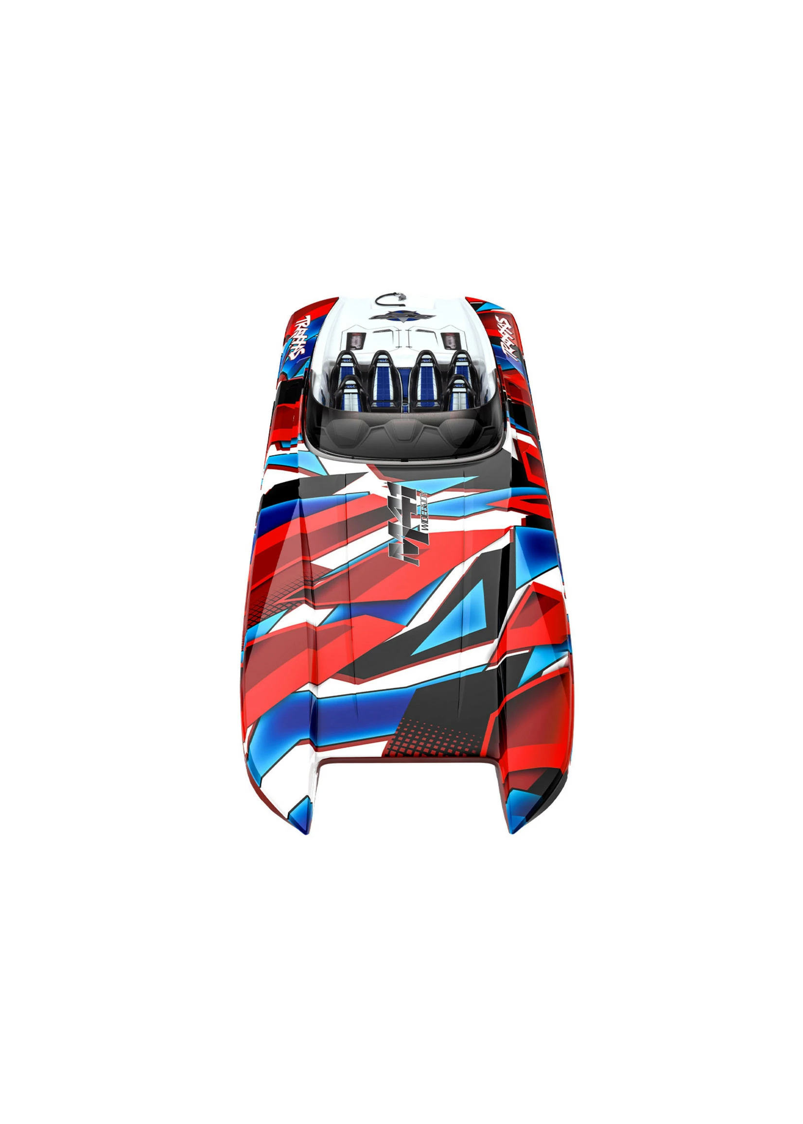 Traxxas DCB M41 Widebody RTR 40" Catamaran - Red 4 Traxxas DCB M41 Widebody RTR 40" Catamaran - Red - Image 2