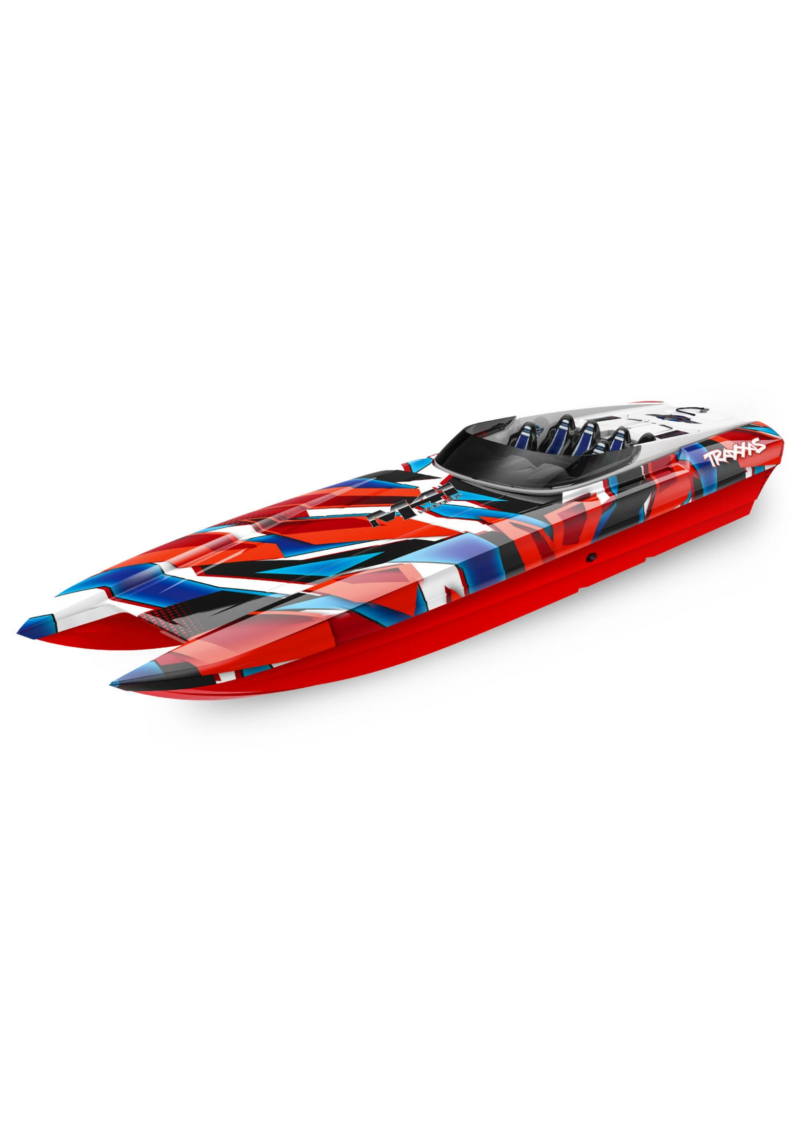 Traxxas DCB M41 Widebody RTR 40" Catamaran - Red 5 Traxxas DCB M41 Widebody RTR 40" Catamaran - Red - Image 3