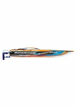 Traxxas Spartan 36" Deep-V RTR Brushless Race Boat - Orange -Rc Car Component Shop traxxas spartan 36 deep v rtr brushless race boat 1