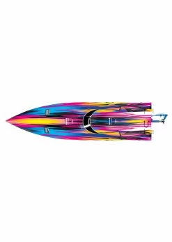 Traxxas Spartan 36" Deep-V RTR Brushless Race Boat - Pink -Rc Car Component Shop traxxas spartan 36 deep v rtr brushless race boat 14