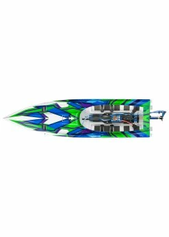 Traxxas Spartan 36" Deep-V RTR Brushless Race Boat - Green 2022 -Rc Car Component Shop traxxas spartan 36 deep v rtr brushless race boat 23