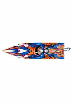 Traxxas Spartan 36" Deep-V RTR Brushless Race Boat - Orange 2022 -Rc Car Component Shop traxxas spartan 36 deep v rtr brushless race boat 27