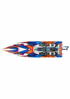 Traxxas Spartan 36" Deep-V RTR Brushless Race Boat - Orange 2022 -Rc Car Component Shop traxxas spartan 36 deep v rtr brushless race boat 28