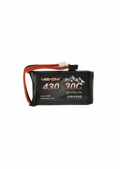 Venom Racing 15206 - 7.4V 430mAh 2S 30C LiPo Battery, JST-PH 2.0: SCX24 7 Venom Racing 15206 - 7.4V 430mAh 2S 30C LiPo Battery, JST-PH 2.0: SCX24 -Rc Car Component Shop venom racing 15206 74v 430mah 2s 30c lipo battery 2